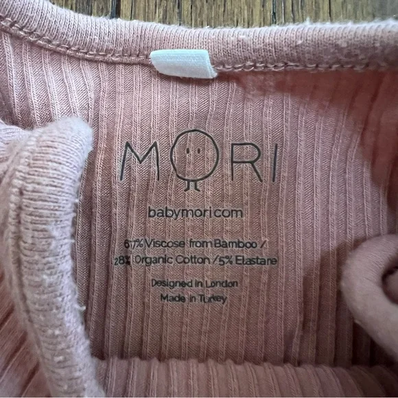 Mori Baby Bamboo Onesie and Pants Set - Picture 3 of 10